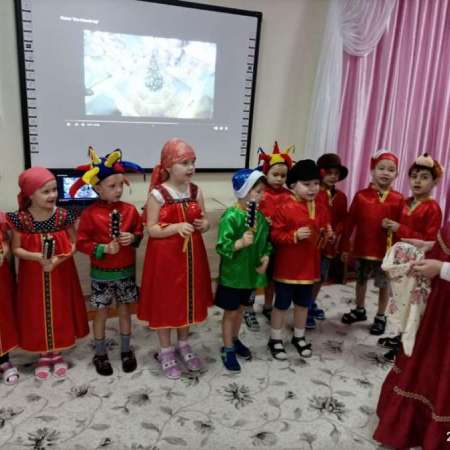 Фотоотчёт музыкального руководителя  «Пришла Коляда – отворяй ворота!»